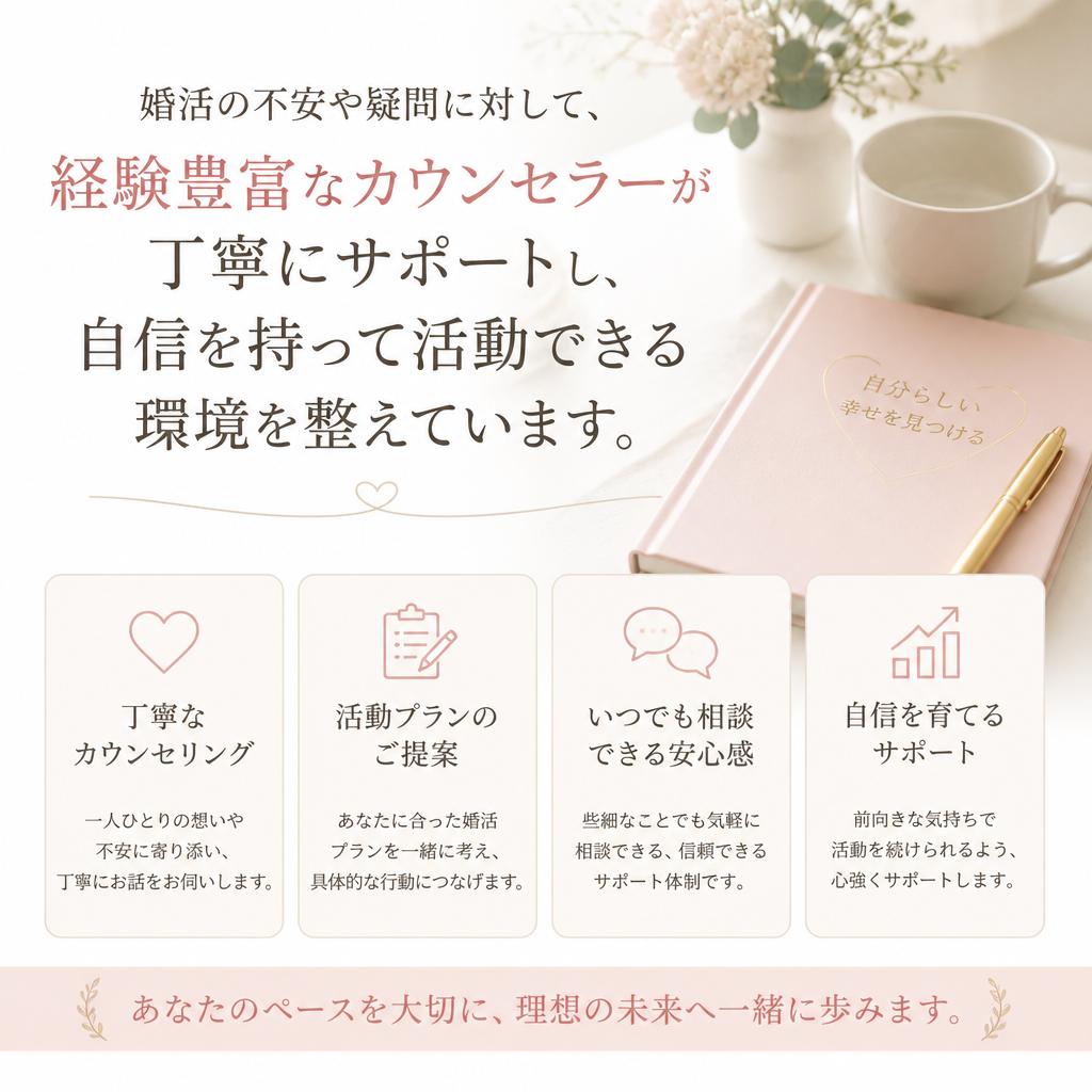 経験豊富なカウンセラーによる恋愛相談