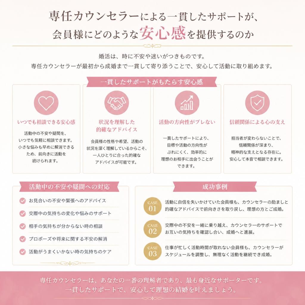 全力のサポート体制