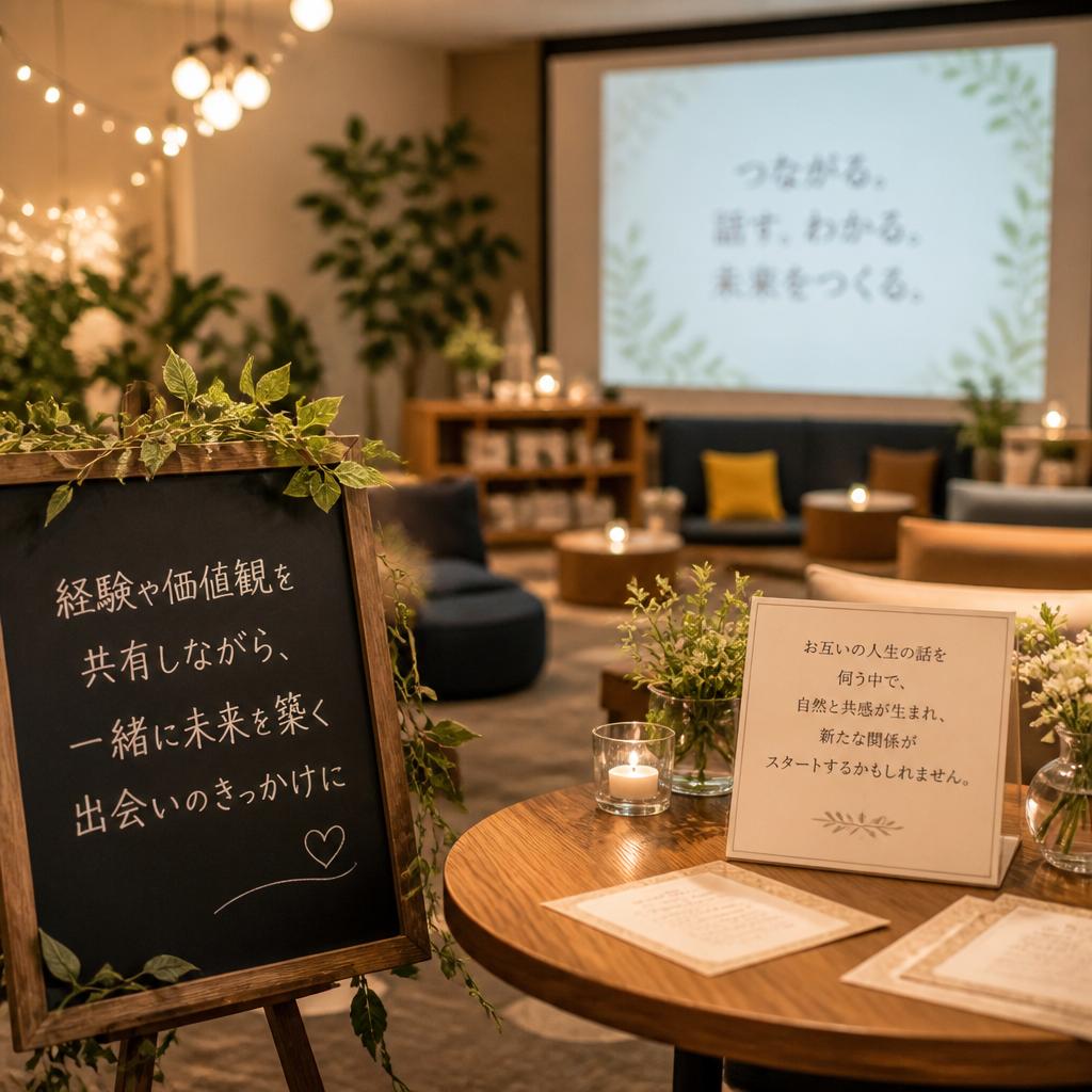 未来のパートナーとの出会い