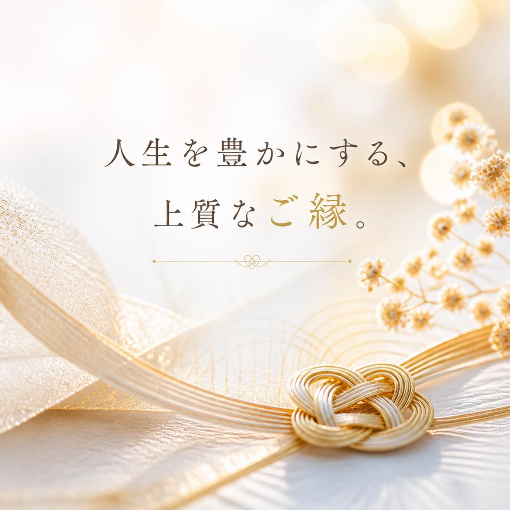人生を豊かにする、上質なご縁。