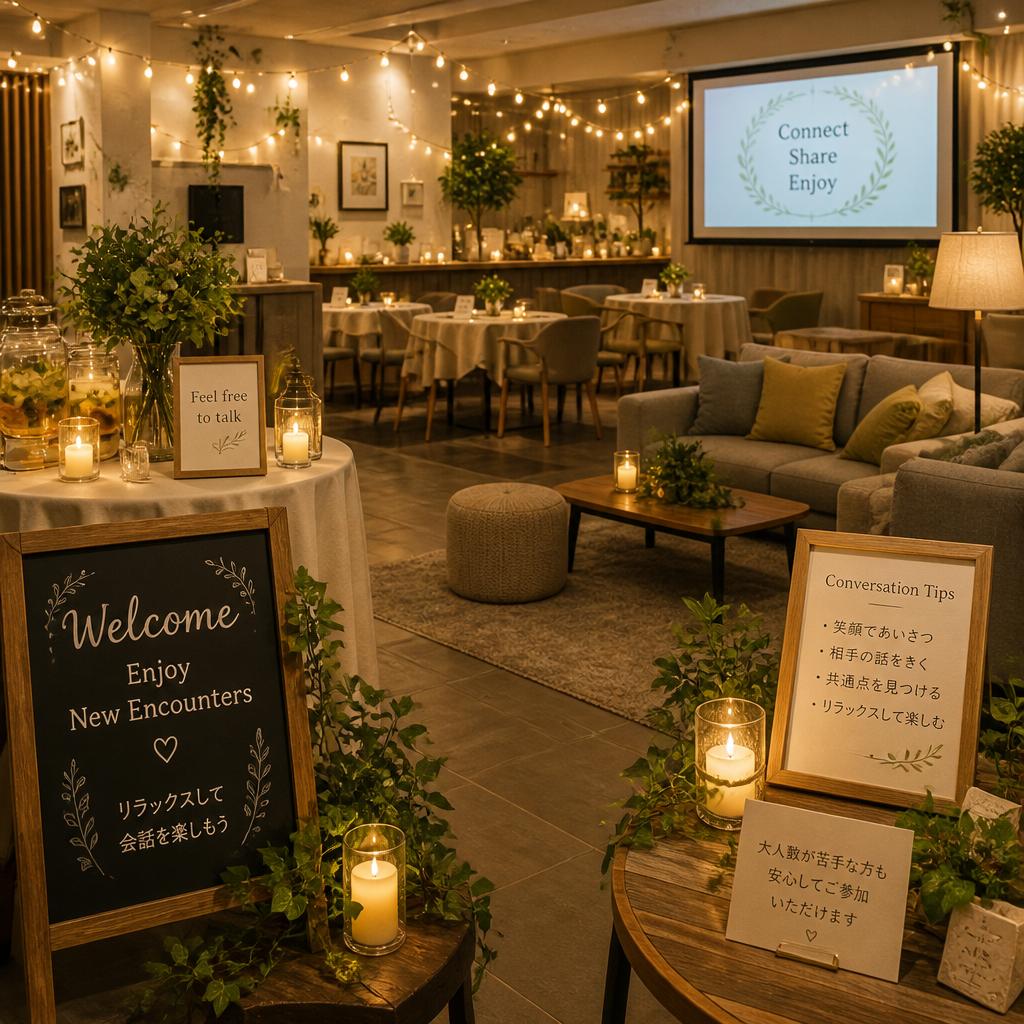 イベントでの自然な出会い
