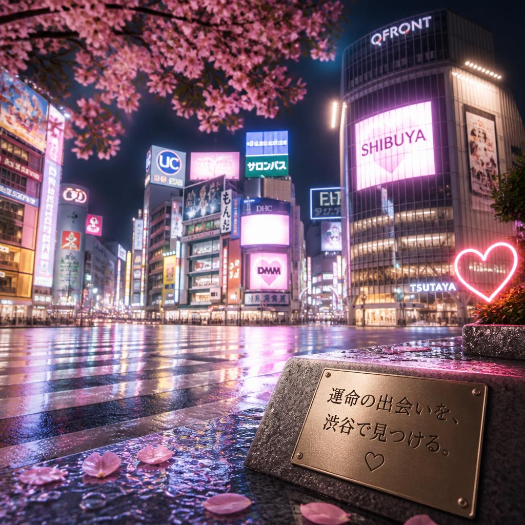 運命の出会いを、渋谷で見つける。