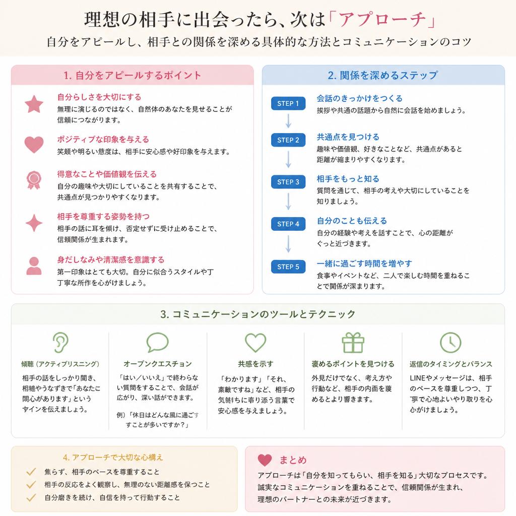 効果的なアプローチ法