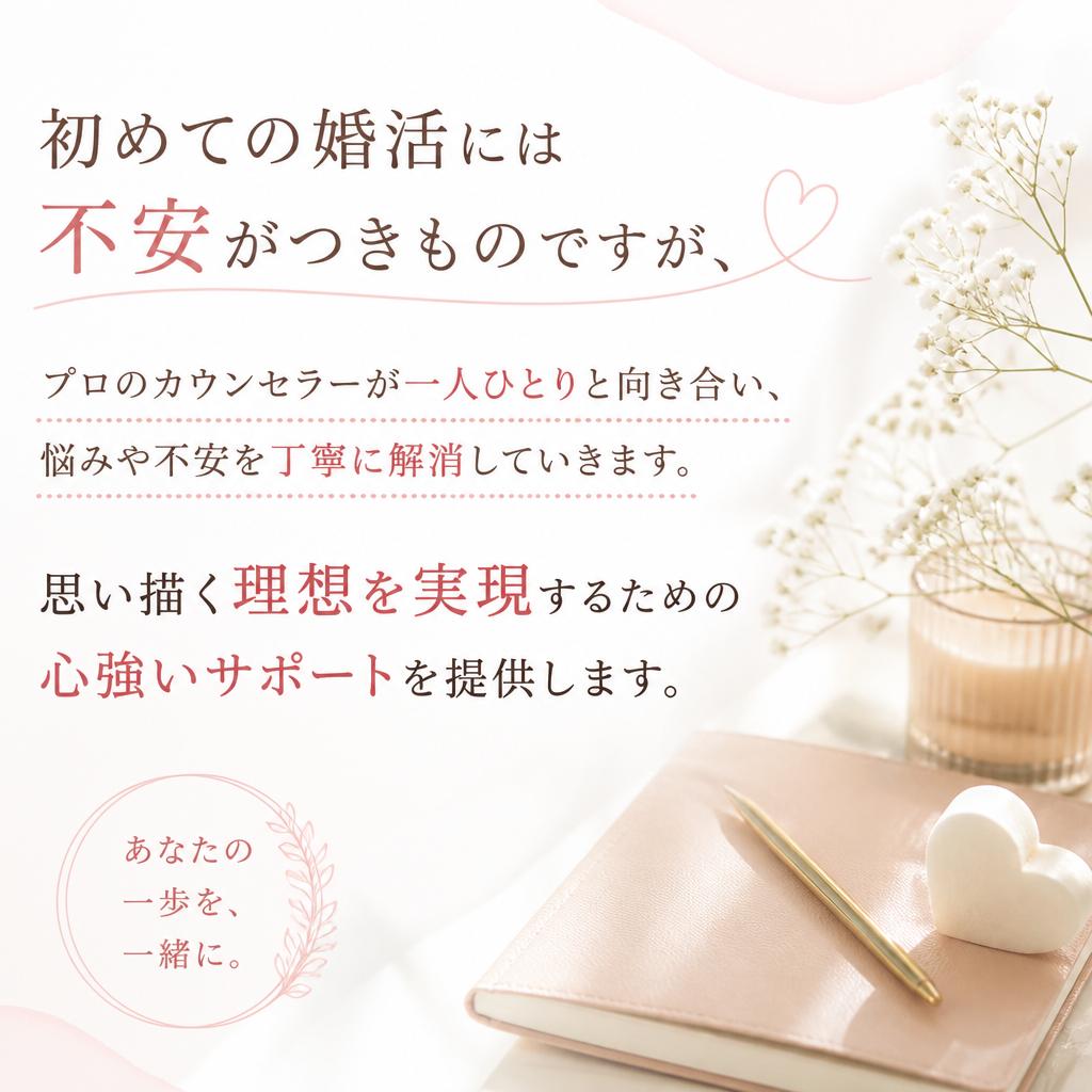 親身なカウンセリングで不安を解消