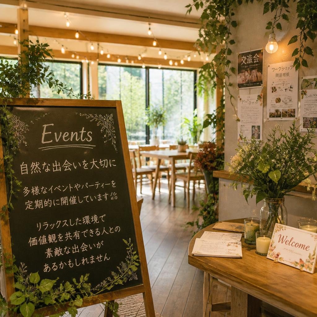 パーティーとイベントで出会う