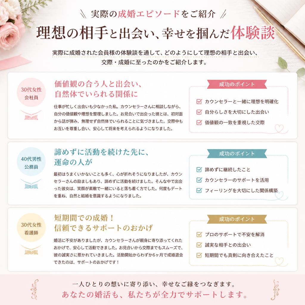 4. 会員様の成功事例