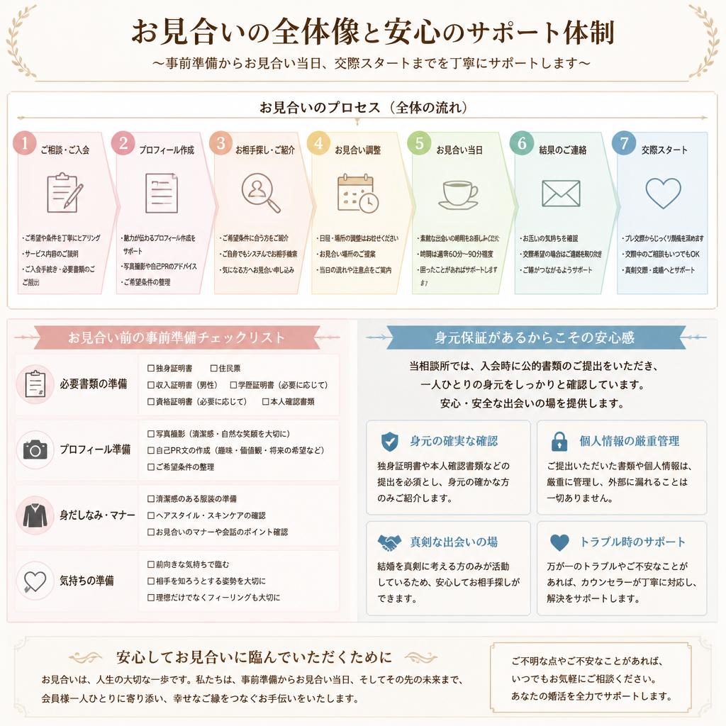 お見合いの流れ