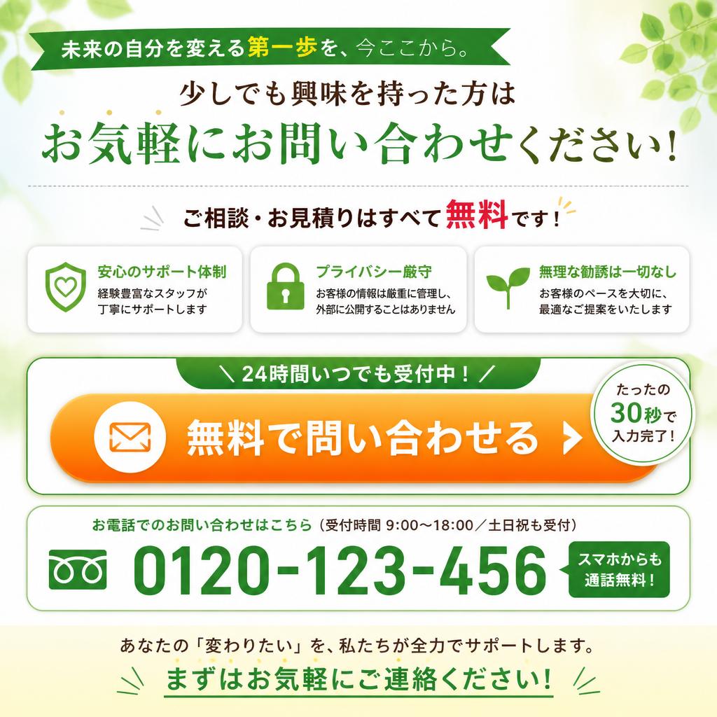 今すぐお問い合わせ