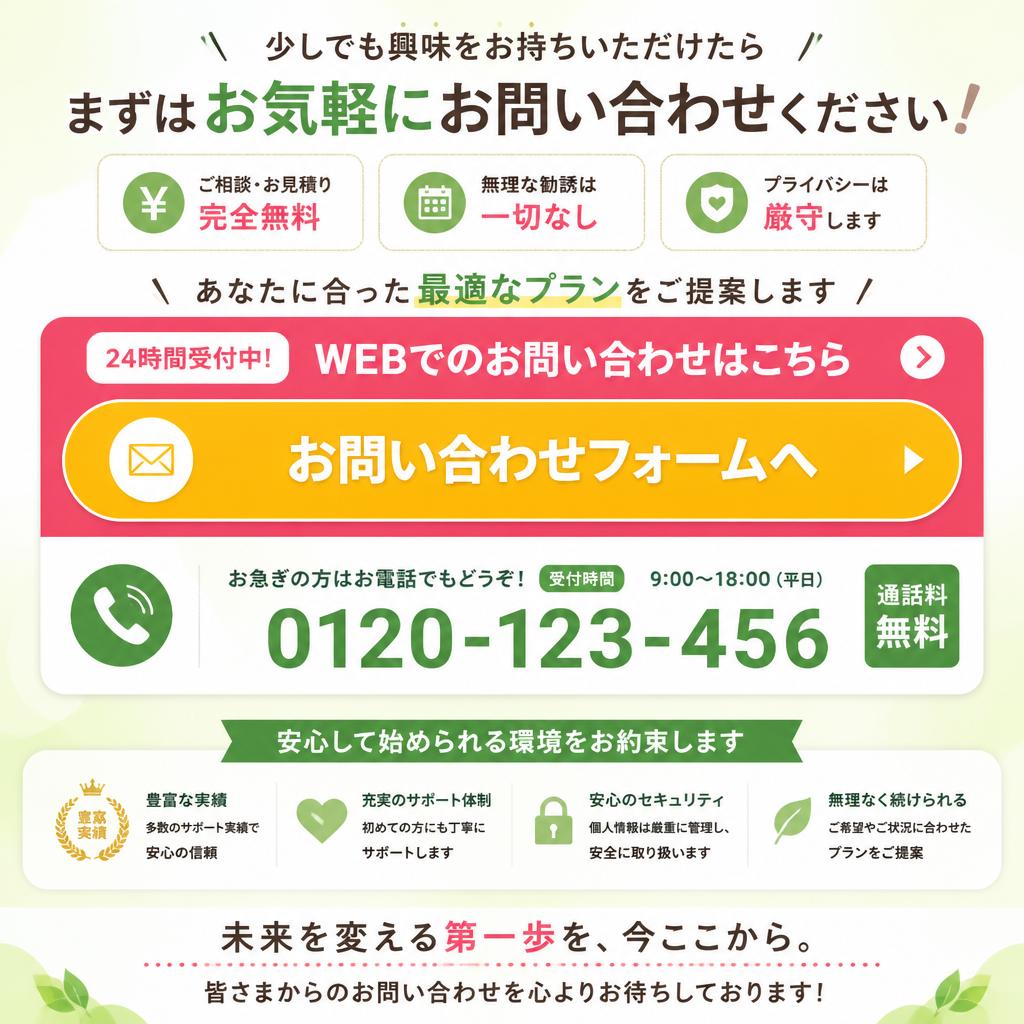 今すぐお問い合わせ